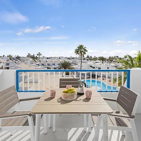 Apartamento Sea View Terrace, 3 Min Pool & Fast Wifi Puerto del Carmen (Lanzarote)